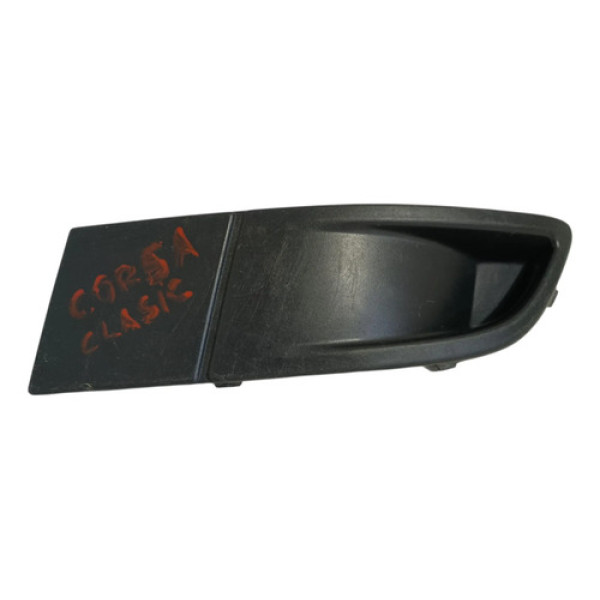 Grade Parachoque Esque S/ Furo Milha Corsa Classic Ls 11/16 Preto Esquerdo