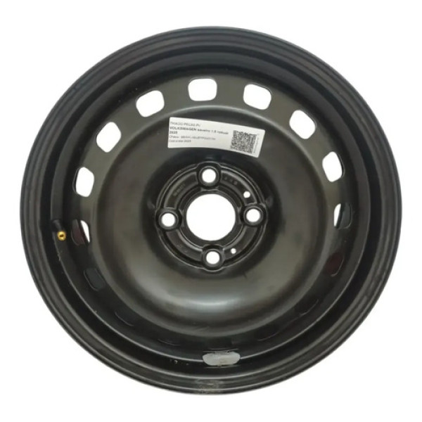 Roda Ferro Gol Saveiro Voyage G5 G6 G7 G8 G9 Aro 15 Prateado