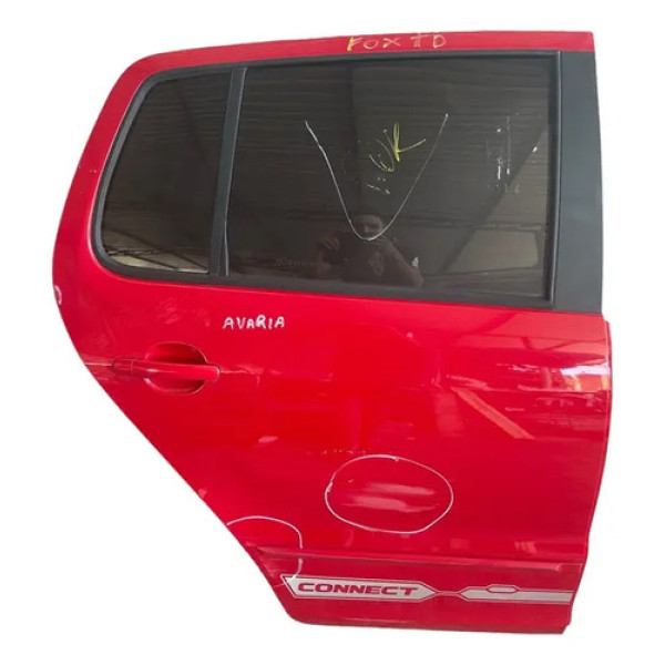Porta Traseira Direita Vw Fox 2015 A 2022 (avaria) Traseira Direita