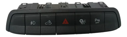 Botao Alerta Fiat Strada 2021 2022/.. Preto