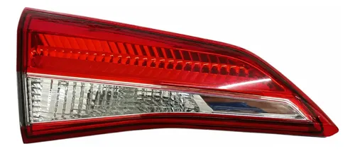 Lanterna Traseira Esquerda Yaris Sedan 2019 A 2025 (mala) Esquerdo/motorista Vermelho