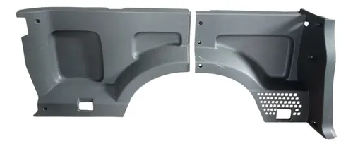 Kit Moldura Lateral Bau L/ Direito Fiat Fiorino 2014/2022