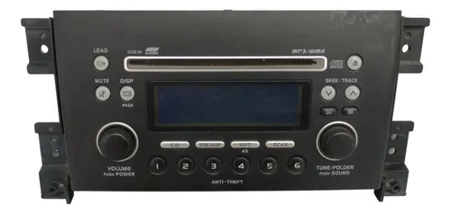 Comando Som Radio Grand Vitara 2010 A 2016
