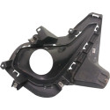 Grade Esquerda Farol Milha Chevrolet Onix 2020 2022 Preto Esquerdo