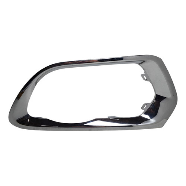 Moldura Grade Farol Milha Direito Renault Sandero 2015 2018 Verde-escuro