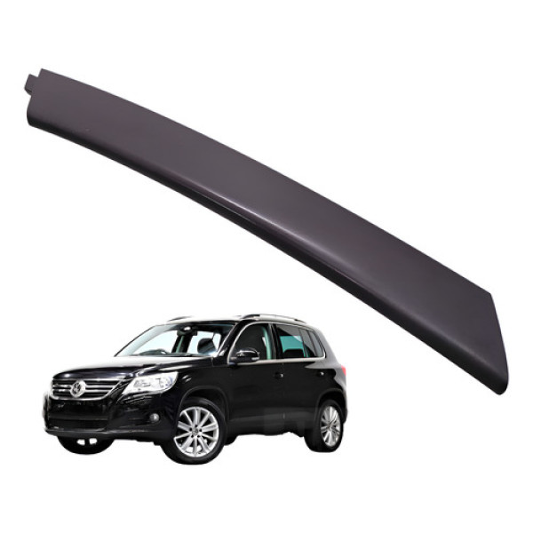 Puxador Forro Porta Dianteira Esquerda Tiguan 2.0 Tsi 2010 Preto