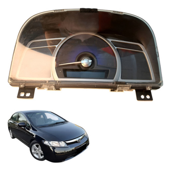 Painel Instrumentos Honda New Civic 1.8 Lxs 2007 2011 Preto