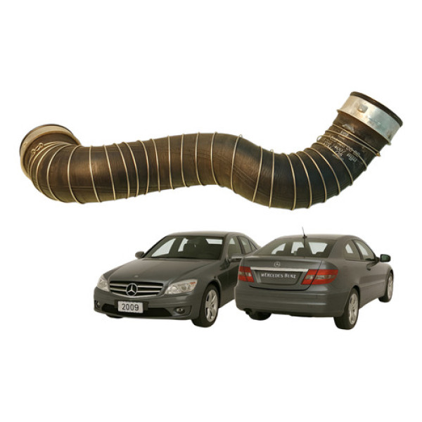 Mangueira Intercooler Mercedes Clc 200 1.8 K 2009 2010 Preto