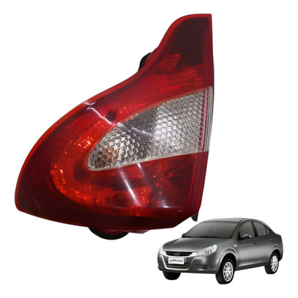 Lanterna Traseira Direita Jac J3 Turin 1.4 2012 Direito/passageiro Vermelho