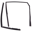 Canaleta Vidro Traseiro Direito Kit Captiva 2.4 185cv 2012 Preto
