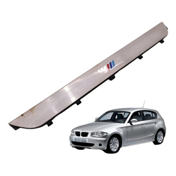 Soleira Porta Dianteira Direita Bmw 130i 3.0 2008 2009 Cinza
