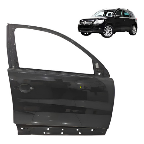 Porta Dianteira Direita Tiguan 2.0 Tsi 2010 Direito Preto