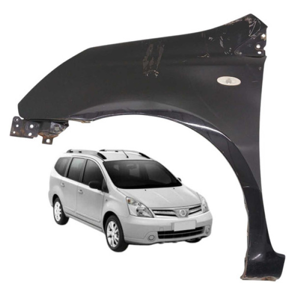 Paralama Esquerdo Livina 1.6 Flex 2009 2012