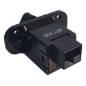 Interruptor Luz Emergencia Cobalt 1.8 Ltz 2013 2014 Preto
