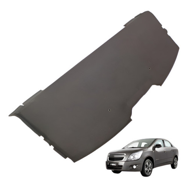 Tampão Bagagito Traseiro Chevrolet Cobalt 1.8 Ltz 2013 2014 Cinza-escuro