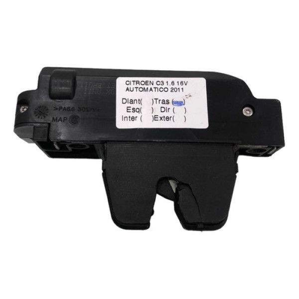  Fechadura Tampa Traseira Citroen C3 Exc 1.6 Flex 2010