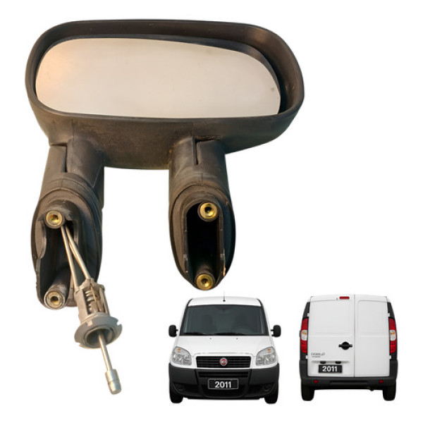 Retrovisor Esquerdo Fiat Doblo Cargo 1.4 2011 2012
