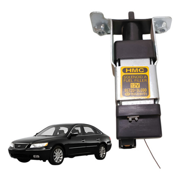 Trava Portinhola Tanque Combustível Azera 3.3 2008 2009 2010 Preto