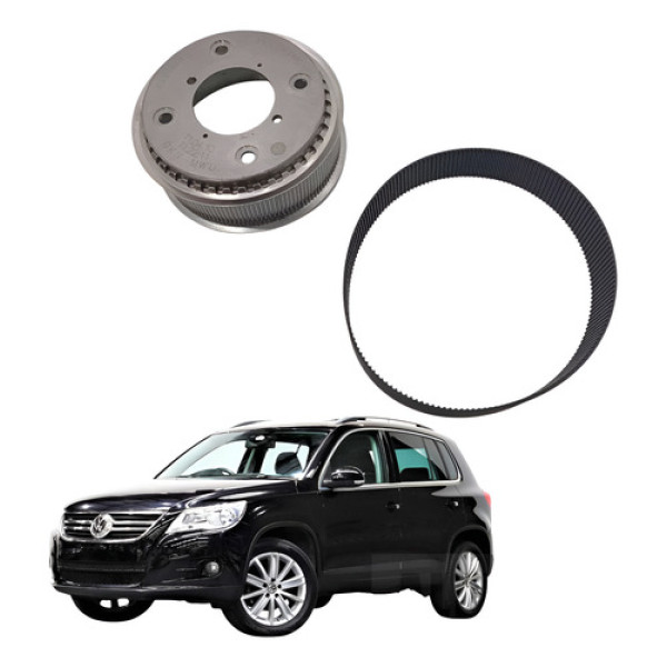 Polia Caixa Motor Direção Tiguan 2.0 Tsi 2010