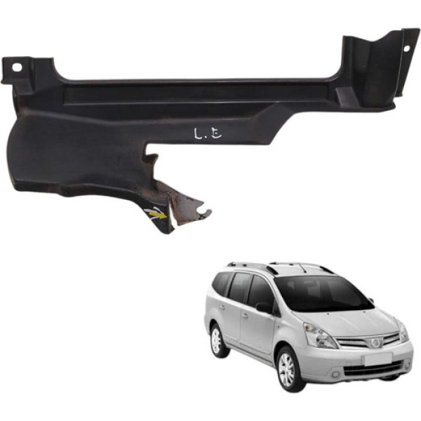 Defletor Esquerdo Radiador Livina 1.6 Flex 2009 2012