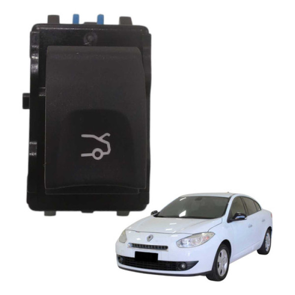 Botao Abertura Porta Malas Renault Fluence 2011 2016