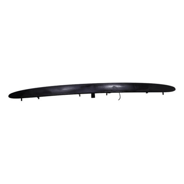 Moldura Luz Placa Traseira Peugeot 307 2007 2008 Preto