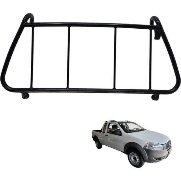 Santo Antonio Protetor Vigia Fiat Strada Cs Working 1.4 2012 Preto
