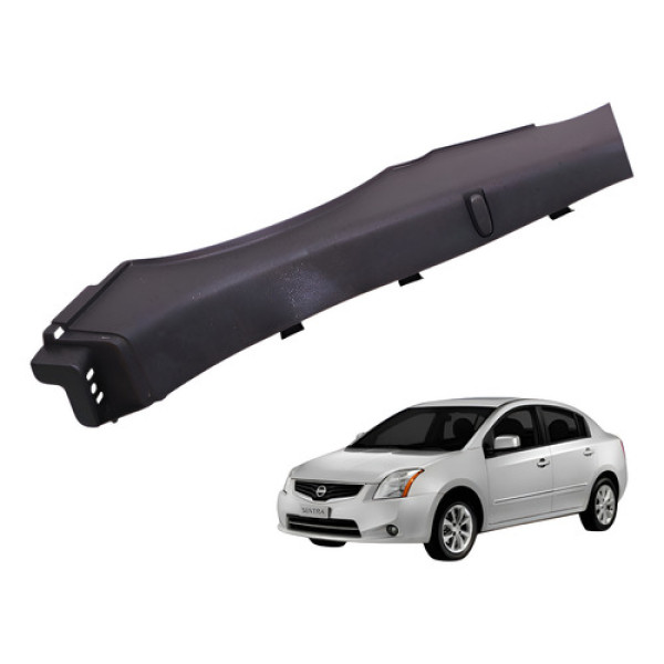 Soleira Banco Traseiro Esquerdo Nissan Sentra 2011 2012 Preto