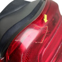 Lanterna Direita Chevrolet Onix 2017 2018 2019 Direito/passageiro Vermelho