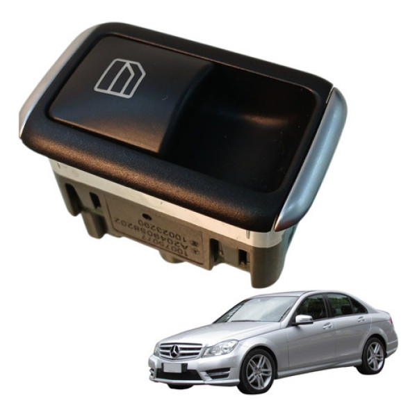 Comando Vidro Eletrico Dianteiro Direito Mercedes C180 2013