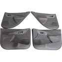 Forro Porta Jogo Chevrolet Cobalt 1.8 Ltz 2013 2014 Cinza-escuro