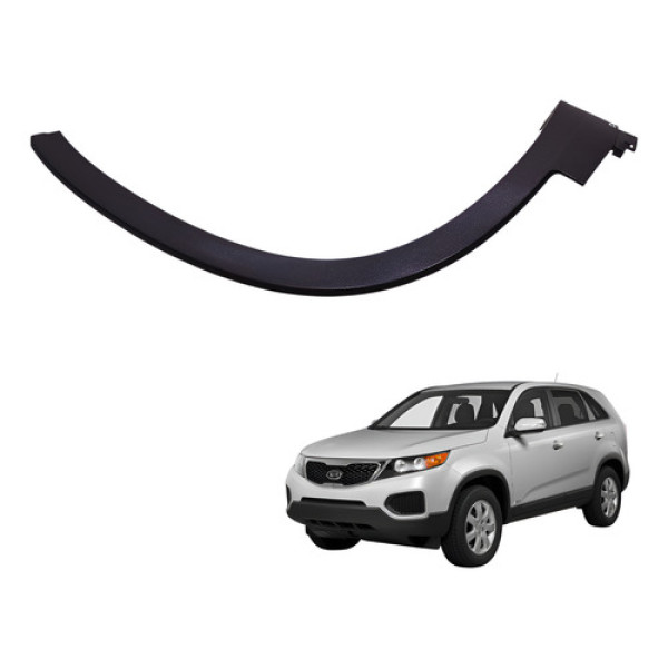 Aplique Paralama Dianteiro Direito Sorento 2.4 2012 Preto