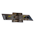 Emblema Dianteiro Grade Chevrolet Cobalt 1.8 Ltz 2013 2014 Dourado-escuro