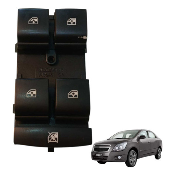 Comando Vidro Eletrico Dianteiro Esquerdo Cobalt 2013 2014