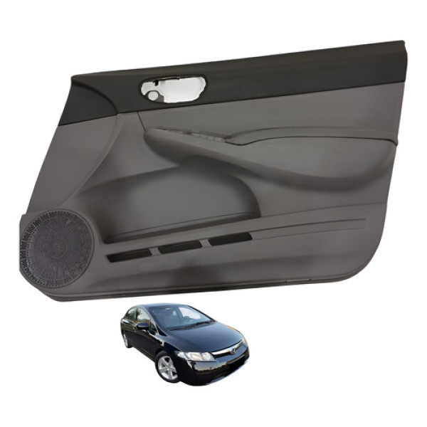 Forro Porta Dianteira Direita Honda Civic Lxs 2007 2010