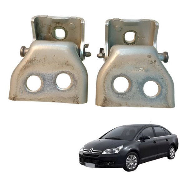 Dobradiça Porta Dianteira Esquerda Par C4 Pallas 2008 2010