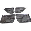 Forro Porta Jogo Chevrolet Cobalt 1.8 Ltz 2013 2014 Cinza-escuro