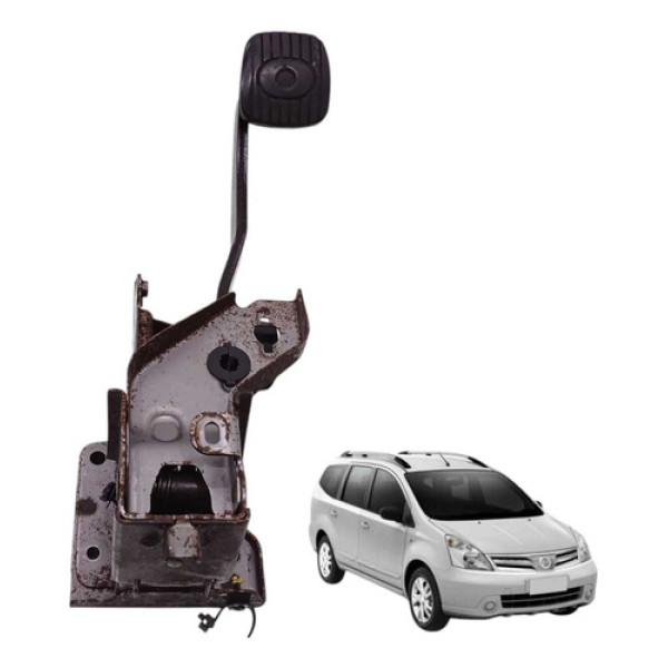 Pedal Freio Livina 1.6 Flex 2009 2012