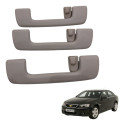 Alça Teto Pega Mão Kit Gm Omega Cd 3.6 2008 2009 2010 Preto
