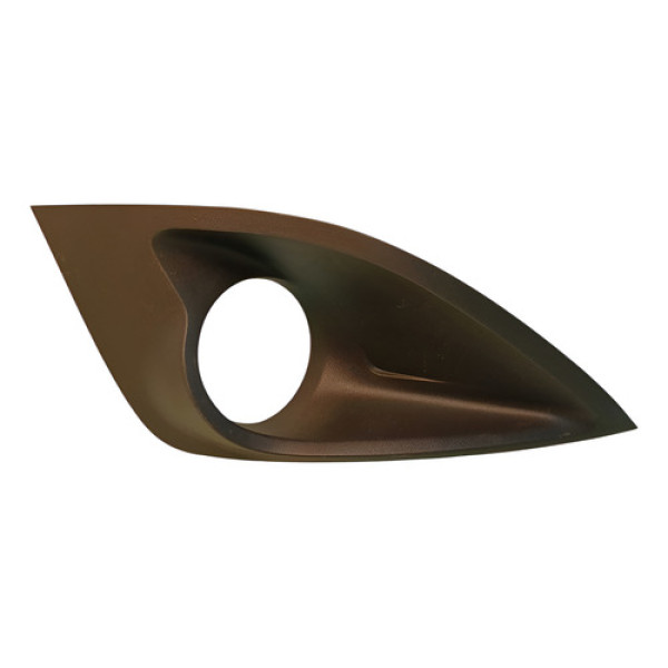 Grade Farol Milha Direito Ford Fiesta 2010 2011 2012 Preto