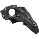 Grade Esquerda Farol Milha Chevrolet Onix 2020 2022 Preto Esquerdo