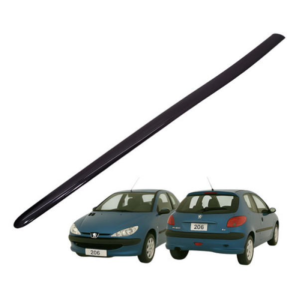 Friso Porta Dianteira Direita Peugeot 206 2000 9625098777  Preto