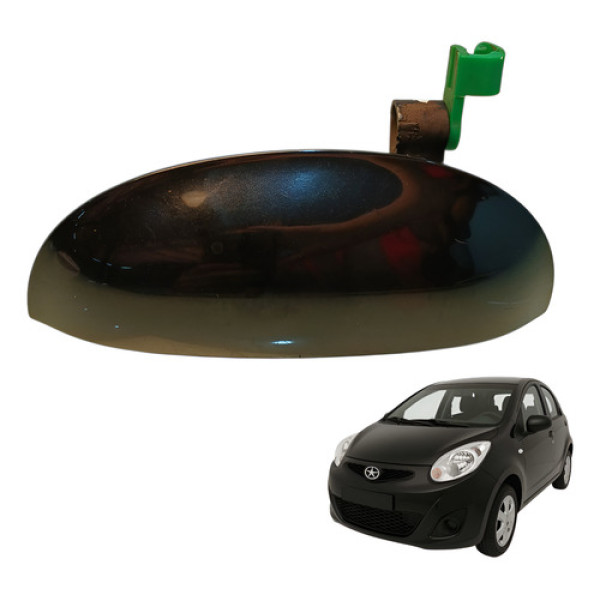 Maçaneta Externa Porta Traseira Esquerda Jac J2 1.4 2014  Preto