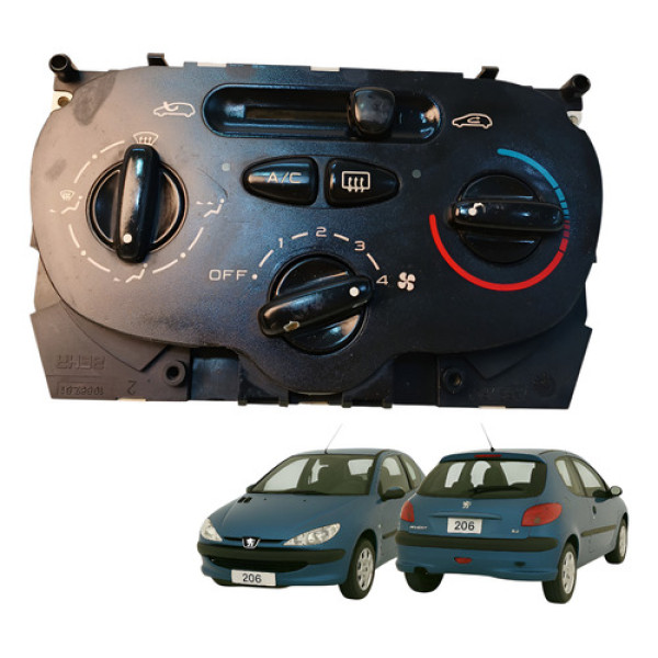 Comando Ar Condicionado Peugeot 206 1.6 8v 2000