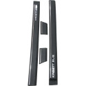 Friso Porta 4 Peças Chevrolet Kadett 1988 1993 Preto
