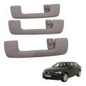 Alça Teto Pega Mão Kit Gm Omega Cd 3.6 2008 2009 2010 Preto