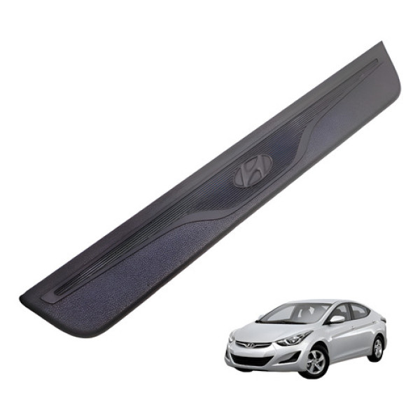 Soleira Dianteira Direita Hyundai Elantra 2012 2014 Preto