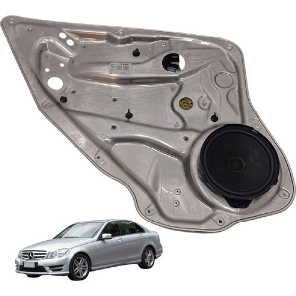 Maquina Vidro Traseiro Esquerdo Mercedes C180 1.6 2014