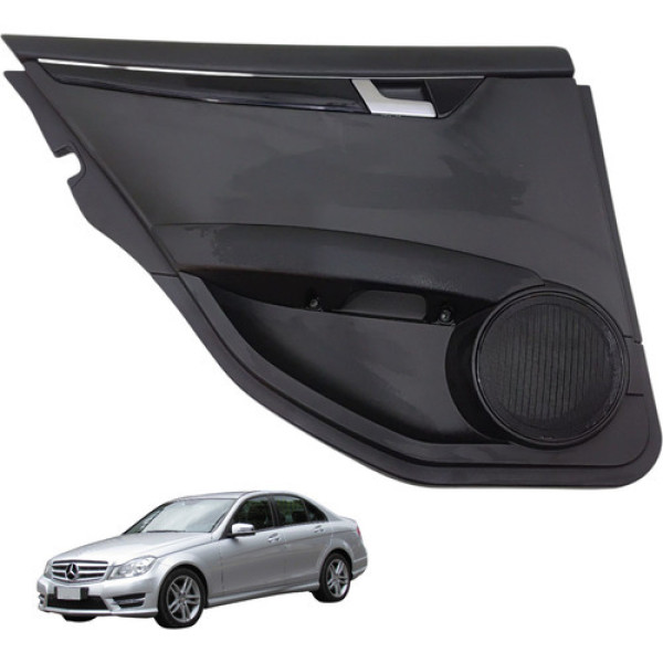 Forro Porta Traseiro Esquerdo Mercedes C180 1.6 Turbo 2014