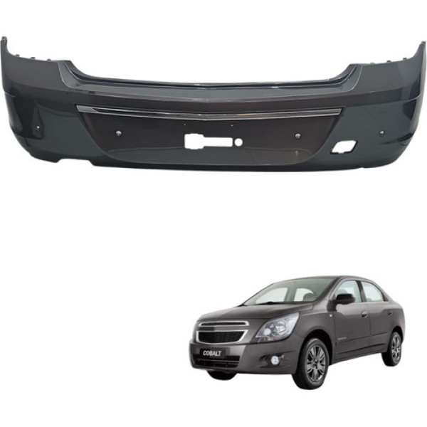 Parachoque Traseiro Chevrolet Cobalt 1.8 2013 2014